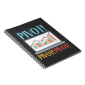 Pivot Analytics Finance Data Science Computer Notitieboek (Rechterzijde)
