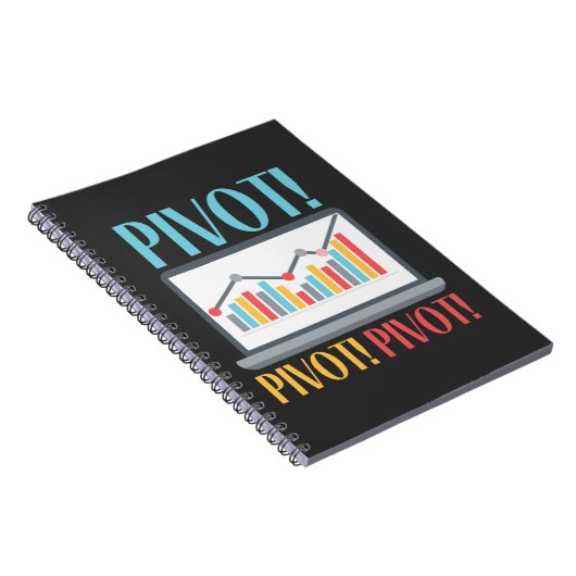 Pivot Analytics Finance Data Science Computer Notitieboek (Rechterzijde)