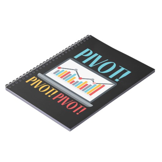 Pivot Analytics Finance Data Science Computer Notitieboek (Linkerzijde)