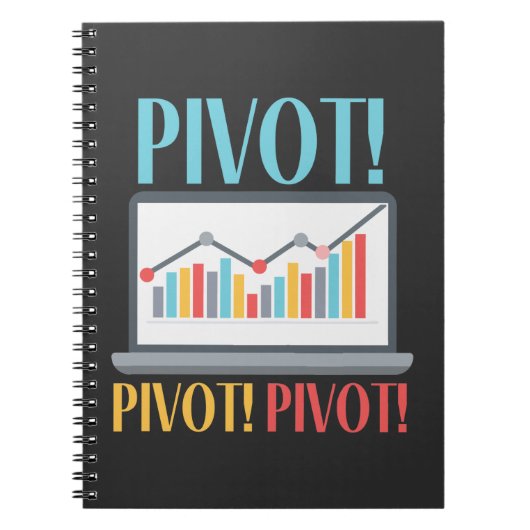 Pivot Analytics Finance Data Science Computer Notitieboek (Voorkant)