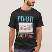 Pivot Analytics Finance Data Science Computer T-shirt (Voorkant)