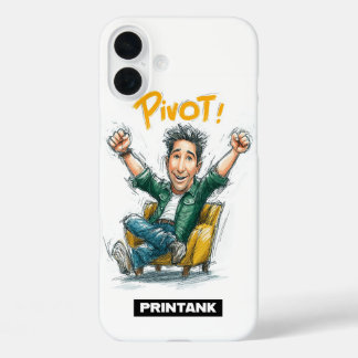 Pivot Cartoon iPhone 16/15 Hoesje｜Cadeau voor Ram 16 Plus Hoesje