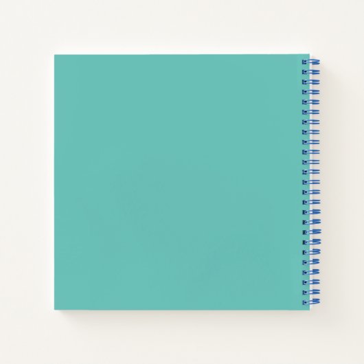 Pivot Table square notebook Notitieboek (Achterkant)