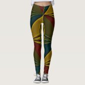 "Pivotal en kleurrijke" Leggings (Voorkant)