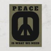 PIWWNEED PEACE2 (IWWN) BRIEFKAART (Voorkant)