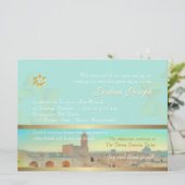 Pix Dezines Tower of David, Jeruzalem Kaart (Staand voorkant)