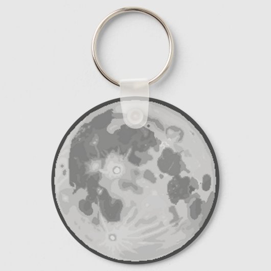 Pix-SOL Moon Sleutelhanger (Voorkant)