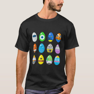 Pixar Classic Character Easter Eggs T-shirt