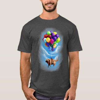 Pixar Up Dug-ballonnen T-shirt