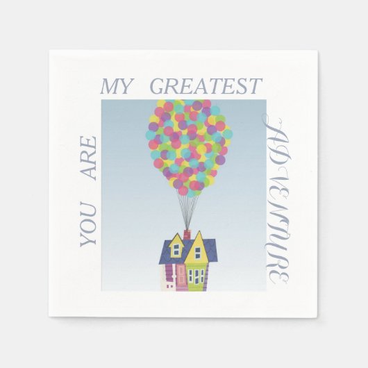 Pixar Up filmservet Servet (Voorkant)