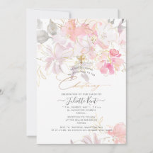 PixDezin Watercolor Blush Zoete Erwten Doopfeest