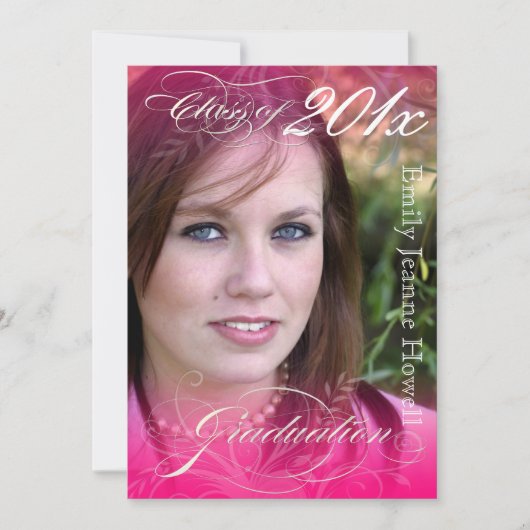 PixDezine Fancy, Afstuderen van 2011 Kaart (Voorkant)