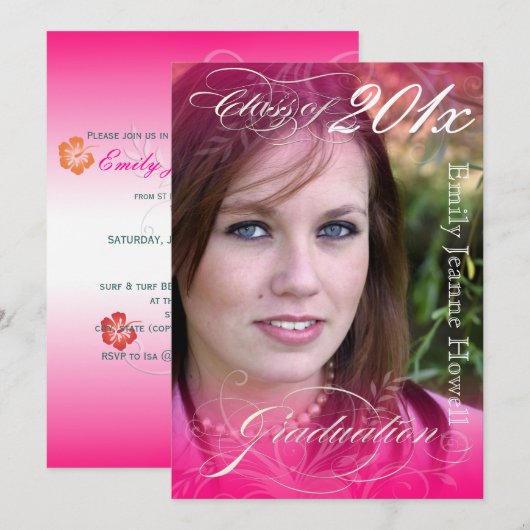 PixDezine Fancy, Afstuderen van 2011 Kaart (Voorkant / Achterkant)