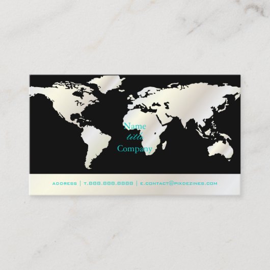 PixDezine Going Global visitekaartje (Voorkant)