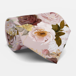 PixDezine H2 Burgundy Blush Rozen DIY Achtergrond Stropdas
