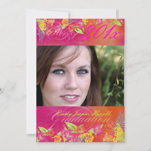 PixDezine Hawaiian Shaved Ice, 2011 Afstuderen Kaart (Voorkant)