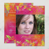 PixDezine Hawaiian Shaved Ice, 2011 Afstuderen Kaart (Voorkant / Achterkant)