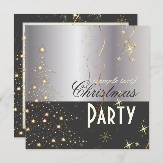 PixDezine - kerstboom Kaart (Voorkant / Achterkant)