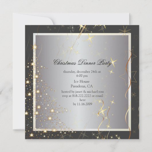 PixDezine - kerstboom Kaart (Achterkant)