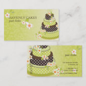 PixDezine Pandana Green Bakery/pâtisserie Visitekaartje (Voorkant / Achterkant)