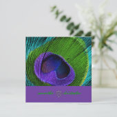 PixDezine Psychedelic Peacock vether Kaart (Staand voorkant)