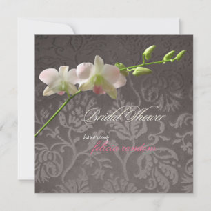 PixDezine Roze Orchid/vrijgezellenfeest Kaart