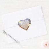 PixDezine strand + plumeria Hart Sticker (Envelop)