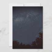 PixDezine verlovingsfeest Night Skly Kaart (Achterkant)
