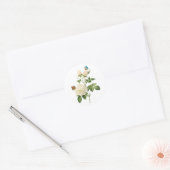 PixDezine  Victoriaans rozen/redoute Ronde Sticker (Envelop)