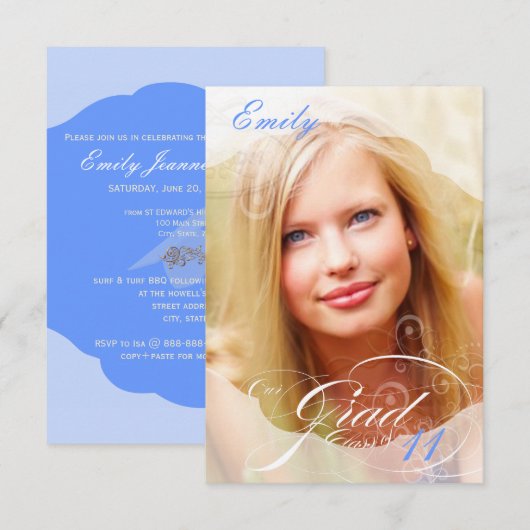 PixDezines 2011 Afstuderen/Foto Lijst Kaart (Voorkant / Achterkant)