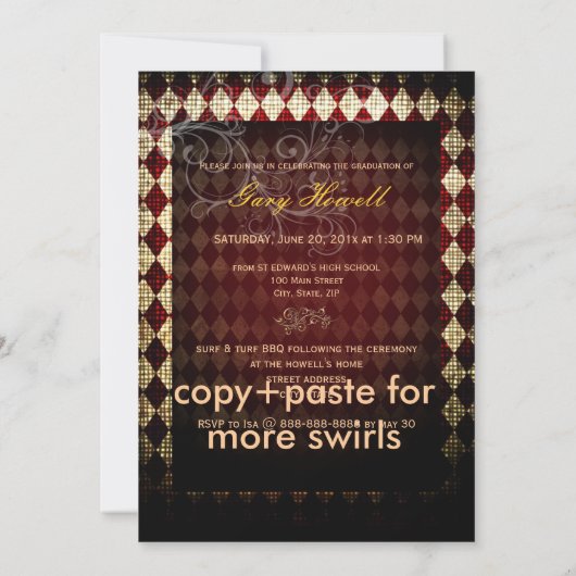 PixDezines 2011 Afstuderen, Harlequin Kaart (Achterkant)