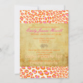 PixDezines 2011 Afstuderen, Roze luipaard Kaart (Achterkant)