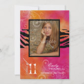 PixDezines 2011 Afstuderen, Zebra Kaart (Voorkant)