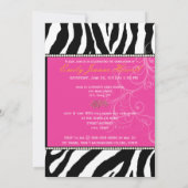 PixDezines 2012 Afgestudeerden, zebraprint/DIY kle Kaart (Achterkant)