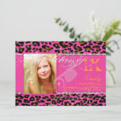 PixDezines 2012 Afstudeerders, cheetah print/diy k Kaart (Staand voorkant)