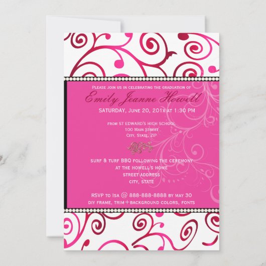 PixDezines 2012 Afstudeerders, cupcake-strijkstaar Kaart (Achterkant)