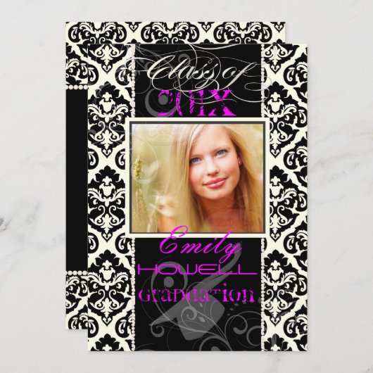 PixDezines 2012-Afstudeerders, olivia-damp/dij-kle Kaart (Voorkant / Achterkant)