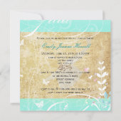 PixDezines 2012 Graduatie Foto+diy bloesems Kaart (Achterkant)