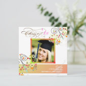 PixDezines 2012 Graduation Photo Invitations Kaart (Staand voorkant)