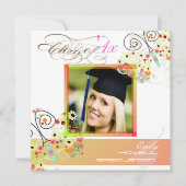 PixDezines 2012 Graduation Photo Invitations Kaart (Voorkant)