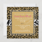 PixDezines 2013 Afstudeerders, cheetah print/diy k Kaart (Achterkant)