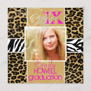 PixDezines 2013 Afstudeerders, cheetah print/diy k Kaart