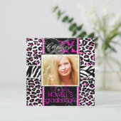 PixDezines 2013 Afstudeerders, cheetah print/diy k Kaart (Staand voorkant)