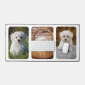 PixDezines 3-fotolijsten DIY achtergrond kleur Bureaumat (Keyboard & Muis)