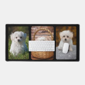 PixDezines 3-fotolijsten DIY achtergrond kleur Bureaumat (Keyboard & Muis)