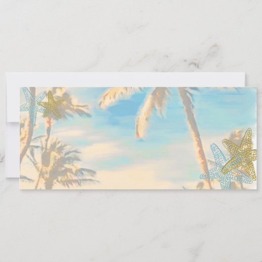 PixDezines aan boord van het  strand Kaart (Achterkant)