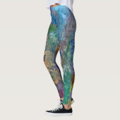 PixDezines Abstracte Melkweg / Kosmische Energie Leggings (Links)