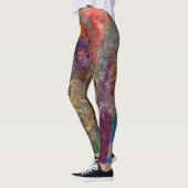 PixDezines Abstracte Melkweg / Kosmische Energie Leggings (Links)