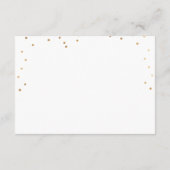 PixDezines Accommodaties, Verbluft/Faux Gold Informatiekaartje (Achterkant)