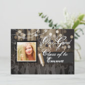 PixDezines Afstuderen/Dance Hall/cigar Kaart (Staand voorkant)